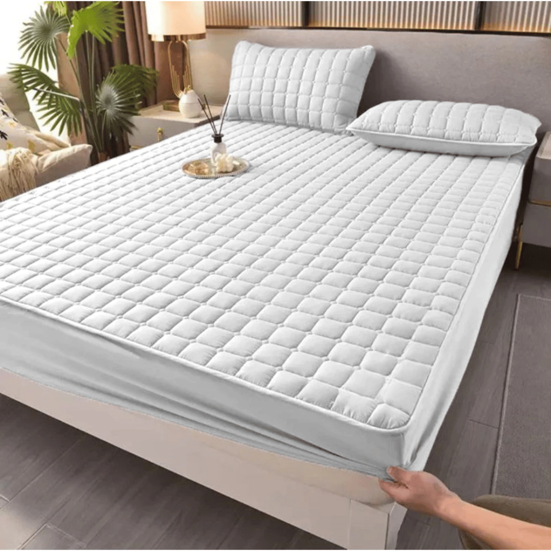 SLEEPGUARD ® – PROTECTOR DE COLCHÓN IMPERMEABLE Y ENGROSADO