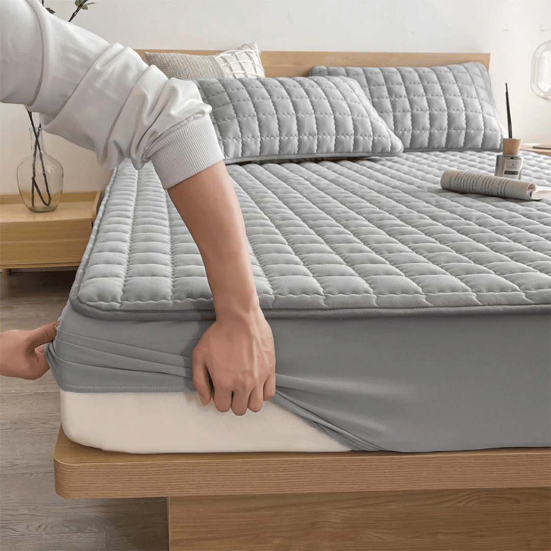 SLEEPGUARD ® – PROTECTOR DE COLCHÓN IMPERMEABLE Y ENGROSADO