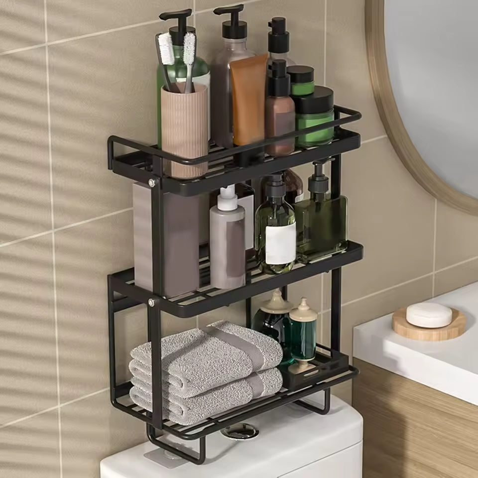 STORETANK ® – ORGANIZADOR MULTIFUNCIONAL PARA INODORO, SIN PERFORACIÓN